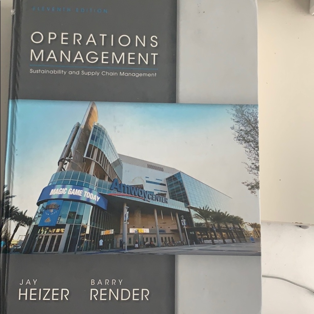 Operations Management 11th edition